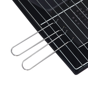 Cheminée portative de gril de BBQ de bois de chauffage de charbon de bois <span class=keywords><strong>pour</strong></span> le camping extérieur de patio de jardin - Product Image 4