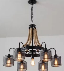 <span class=keywords><strong>Luce</strong></span> a sospensione industriale in <span class=keywords><strong>ferro</strong></span> nero, - Product Image 3