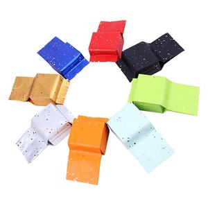 さまざまな色アルミホイルメタライズプラスチックラミネートヒートシールサイドガセット食品真空ポーチ小さなお茶の包装袋 - Product Image 3