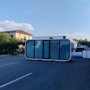 Akıllı Apple Kabin EPS Uzay Kapsülü Mobil Ev Konteyner Otel Ofis Dükkan Manzaralı Alan Aktivite Evi - Product Image 5