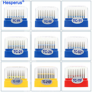 TC Series 10 unids/caja de fresas de diamante de alta velocidad Dental dentista taladros de diamante súper gruesos herramientas de pulido de laboratorio Dental <span class=keywords><strong>Dia</strong></span>.1.6mm - Product Image 4