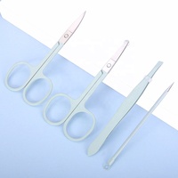 Ensemble de manucure professionnel 18 en 1, coupe-ongles, kit de pédicure avec étui de voyage pour les soins personnels et le toilettage