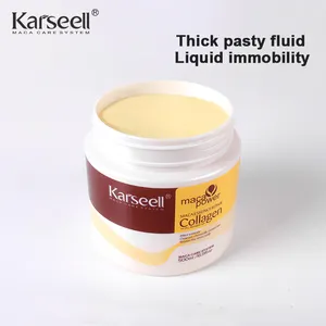 Karseell Ensemble de soins capillaires de luxe personnalisé Masque capillaire au collagène protéiné organique Sérum capillaire à l'huile Shampooing et après-shampooing de marque privée
