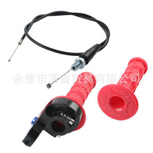 Large Visible Throttle Handlebars for Off-Road <b>Motorcycles</b> Beach Buggies Modified 110-250cc Throttle Cables <b>Motorcycle</b> <b>Steering</b> - Product Image 5