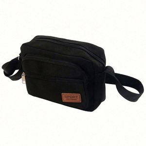 Sac à bandoulière unisexe en toile pour le sport, sac messager décontracté, vente chaude - Product Image 5