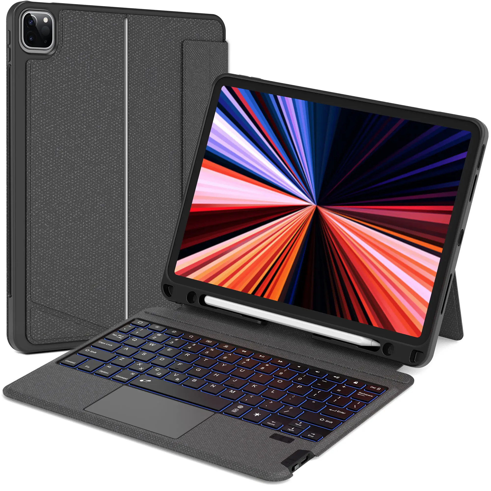 WiWU Touchpad Keyboard Case for iPad Pro Wireless Keyboard Magnetic Separation Detachable Tablet Cover 10.2'' 11'' 12.9' '