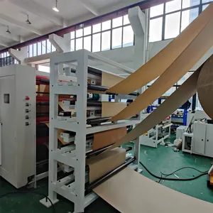 Automatic Paper Roll To Sheet Cutter Sheeter Machine With Rotary Type Unwinding Stand