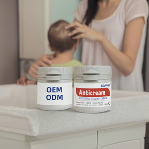 Crème Cicatrisante Anti-irritations à l'Oxyde de Zinc 60g <span class=keywords><strong>pour</strong></span> Bébé – Soin Quotidien Personnel – Marque Blanche - Product Image 1