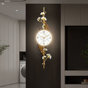 Horloge murale moderne 24*99cm Bird Collection Quartz Advanced Sense Design contemporain pour salon Restaurant Montre murale - Product Image 5