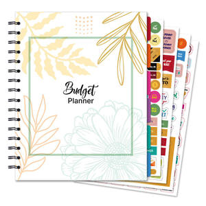 Large and Monthly Bill Organizer Premium Hardcover Planner <b>Book</b> for Savings Budget Tracker with Stickers - Product Image 5
