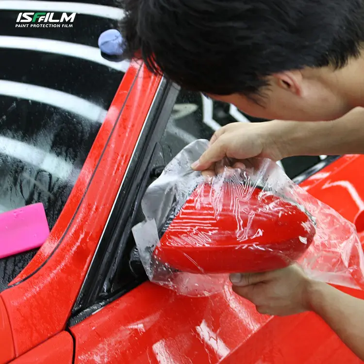 ISF film ppf tpu menyembuhkan sendiri anti gores matte pellicola mobil penutup penuh tubuh bening penyembuhan diri pembungkus tph