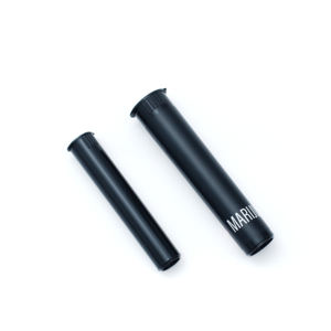 Tubes en plastique recyclé d'océan noir de 78 mm, 98 mm, 116 mm, 25 % PCR PP, avec bouchon à pression, résistant aux enfants, tubes en fibre végétale - Product Image 5