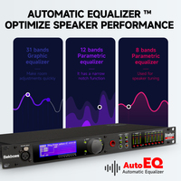 Bekboes VENU360 DriveRack, système de gestion des enceintes, processeur audio numérique professionnel DSP