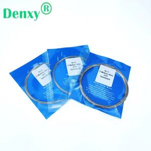 Filo dentato dentistico ortodontico Super elastico <span class=keywords><strong>Niti</strong></span> fili dritti <span class=keywords><strong>Niti</strong></span> 5 Meter/rocchetto - Product Image 2