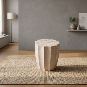 Sculptural GFRC Concrete <b>Coffee</b> <b>Table</b> Traditional Antique Design Durable & Eco-Friendly for Home Furniture & Boutique Spaces - Product Image 3
