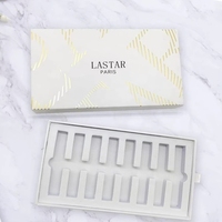 Boîte d'échantillons de parfum de luxe personnalisée pour hommes et femmes matériaux recyclés avec gaufrage impression cosmétique bouteille emballage cadeau