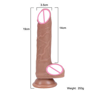 Sildo en silicone 150mm pour femmes insérable pénis réaliste respectueux de la peau accessoires intimes réalistes jouets 1-1 - Product Image 4
