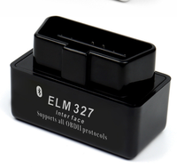 Mini scanner de diagnostic automobile V1.5 ELM327 BT OBD2 pour Android/iOS, lecteur de code ODB2 12V