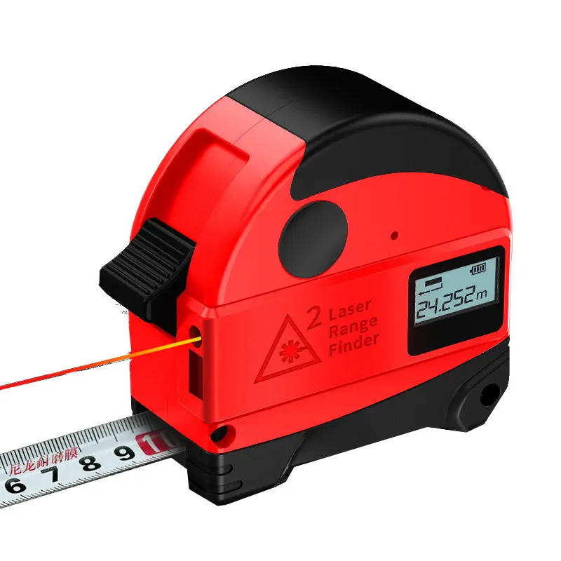 Wholesale Portable Laser Digital Tape Measure Digital Measuring Tape Laser Distance Meter