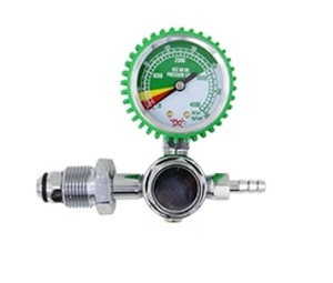 Zuurstofdrukregelaar CGA540 van staal met 1 jaar garantie voor gebruik met cilinders - Product Image 2