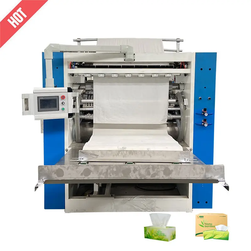 Satılık 10 satır peçete yapma makinesi otomatik el havlu doku kağıt katlama makinesi