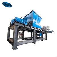 Broyeur à double arbre en plastique Sevenstars GL800, modèle 300-500 kg/h, pour paniers et fûts en plastique usagés, à vendre
