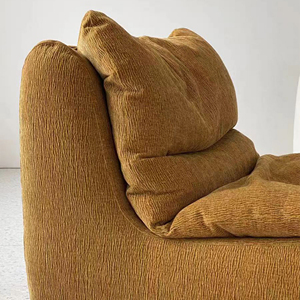 Sillón individual moderno para spa, sofá seccional moderno, puf, sofá de espuma viscoelástica comprimida, sofás de sala de estar al vacío - Product Image 3