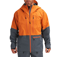 Vestes de snowboard personnalisées coupe-vent, grande taille, à capuche, fermeture éclair, vêtements de sport d'hiver, coupe-vent, veste de ski pour hommes