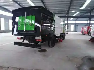 Melhores produtos de limpeza de caminhões grande dongfeng tianjin varredor de estrada