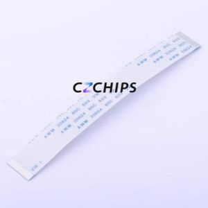 JS05A-24P-100-3-4 FFC Cable (Flexible Flat Cable) P=0.5mm Connector 24P 0.5mm 0.3mm Non-Inverting - Product Image 1