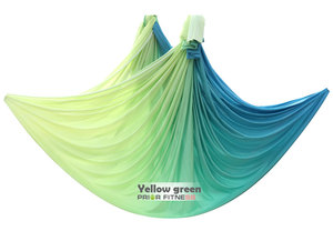 Hamac de Yoga <span class=keywords><strong>Aérien</strong></span> Multicolore 6m 40D Nylon Yoga Hamac en Nylon Yoga Antigravité Tissu Stretch Durable - Product Image 2