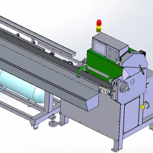 Haibaina — machine de découpe automatique, bande en acier et caoutchouc composite