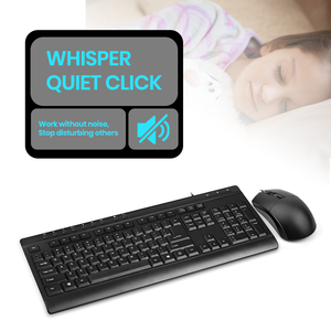 Nhà Máy Bán Buôn Teclado Gamer Klavye Chuột Cắt Kéo USB PC Văn Phòng Chơi Game Máy Tính Có Dây Bàn Phím Và Chuột Combo Cho Máy Tính Để Bàn - Product Image 1