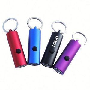 Mini LED Keychain Flashlight-Super Bright Aluminum Alloy Torch White Light Ag3 Battery for Outdoor Emergency Promotional Use