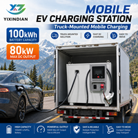 YIXINDIAN Energy Storage Charging System 65kWh 75kWh 100kWh 140kWh Mobile Portable Ultra-High Power Portable DC Fast Charger