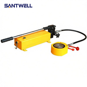 Cilindro Hidráulico de 5T-50T con Tuerca de Bloqueo Mecánica, Gato de Acción Simple Tipo Dividido para Elevación Segura de Cargas Pesadas - Product Image 3