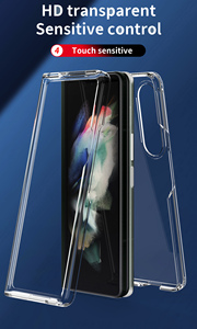 Funda transparente acrílica para teléfono a prueba <span class=keywords><strong>de</strong></span> golpes para <span class=keywords><strong>Samsung</strong></span> <span class=keywords><strong>Z</strong></span> <span class=keywords><strong>Fold</strong></span> <span class=keywords><strong>3</strong></span> 5G Soft TPU + PC Skin-Feel China Factory <span class=keywords><strong>Precio</strong></span> al por mayor Funda para teléfono - Product Image 4