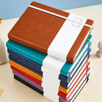 Libreta A5 Personalizada con Logotipo al por Mayor 2026, Libreta con Soporte de 100 g/m², Diario con Logotipo Impreso, Bloc de Notas, Libreta de Cuero PU