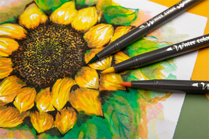 Set di Pennarelli Circolari STA Personalizzati a Doppia Punta, 81 Colori, Penne ad Acqua per Grafica, Arte, Schizzi, Disegno, Pennarelli Aquarelle a Doppia Punta - Product Image 3