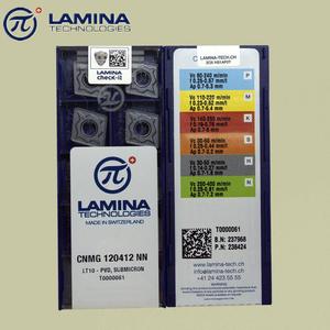 CNMG 120404/08/12NN LT10 PVD Coated Square Shape <strong>CNC</strong> <strong>Turning</strong> <strong>Inserts</strong> with 65 Hardness and 63 HRC <strong>for</strong> and Laminas - Product Image 3