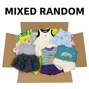 Ropa de Verano para Niños, Nueva, en Stock, para Niños y Niñas de 0 a 12 Años, Mezcla Aleatoria de Estilos, Camisetas, Vestidos, Pantalones Cortos, Envío Rápido, Venta al Por Mayor - Product Image 2