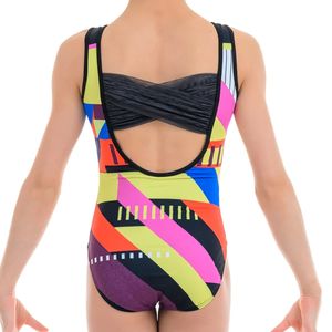 Top enfants enfants bébé vêtements Normzl fille Majorette danse Performance Costume formation Dancewear équipe <span class=keywords><strong>gymnastique</strong></span> justaucorps - Product Image 2