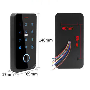 DC12V 13.56mhz NFC ouvre-porte extérieur Blue-tooth étanche <span class=keywords><strong>Machine</strong></span> de contrôle d'accès autonome RFID <span class=keywords><strong>clavier</strong></span> de contrôle d'accès - Product Image 2