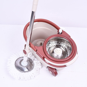Home Cleaning <strong>Turbo</strong> <strong>Mops</strong> Easy Wring Magic Reusable Floor <strong>Mop</strong> Compatible with 360 Spinning Rotation Microfibre <strong>Mop</strong> and Bucket Set - Product Image 2