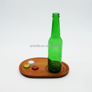 Usine en gros personnalisé recyclable vide 300ml bouteille de bière en verre vert personnalisé avec logo personnalisé couronne bouchons pour bière boisson - Product Image 3