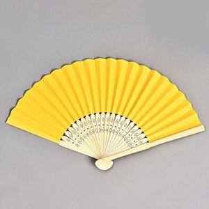 พัดงานแต่งงานแบบพกพา ลายแกะสลักไม้ไผ่ ศิลปะพื้นบ้าน พร้อมลวดลายภาพวาด รวมถึงแบบรูปสัตว์และนางฟ้า ของขวัญทางธุรกิจสำหรับแขก - Product Image 2