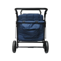 2025 nouvelle poussette multifonctionnelle pour bébé Wagon pour 4 enfants pliant Camping Wagon