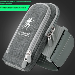 Vente en gros d'usine, bracelet de sport pour téléphone portable, bande de fitness, housse universelle de 6,7 pouces, sac de bras pour la course à pied, support de téléphone portable - Product Image 6