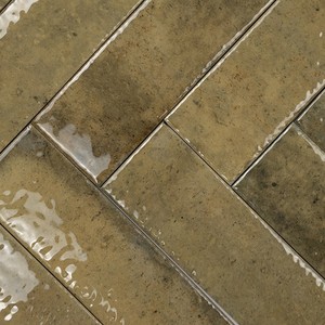Piastrella in Muschio delle Azore 6 X 25 Cm Finitura Lucida Bordi Irregolari - Product Image 5