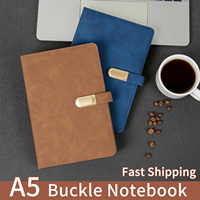 Cuaderno de Negocios A5 de Tapa Dura de Cuero PU, Diario, Regalo, Logotipo Personalizado, Venta de Fábrica